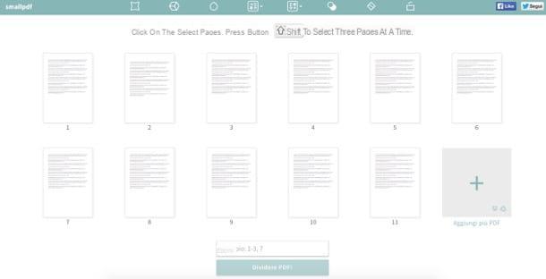 How to split PDF