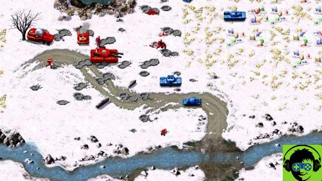 Tempo de lançamento exato remasterizado do Command and Conquer