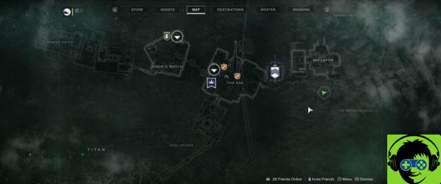 Todas las ubicaciones de los ojos de Savathun en Titán - Destiny 2