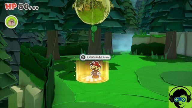 Paper Mario: The Origami King - Como obter a semente da alma | Passo a passo de Whispering Woods