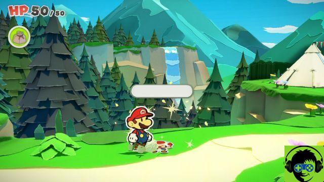 Paper Mario: The Origami King - Como obter a semente da alma | Passo a passo de Whispering Woods