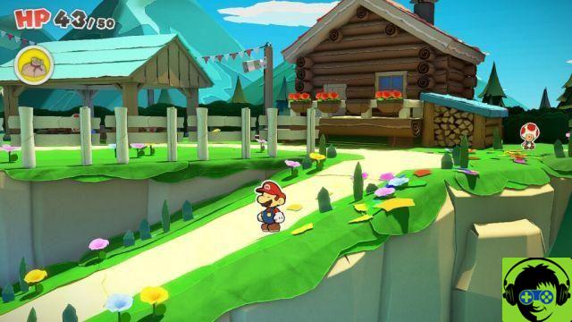 Paper Mario: The Origami King - Cómo obtener la semilla del alma | Tutorial de Whispering Woods