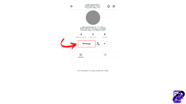Como enviar mensagens diretas no TikTok?