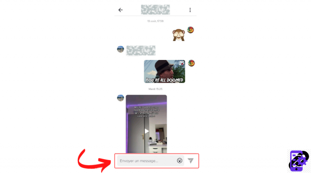 Como enviar mensagens diretas no TikTok?