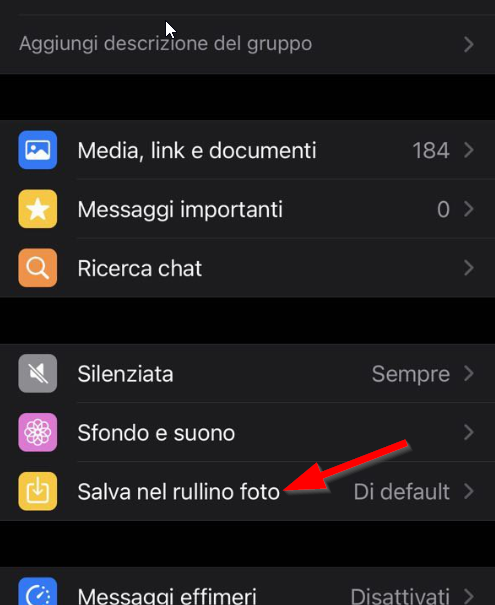 Cómo no descargar automáticamente fotos y videos de Whatsapp a iPhone