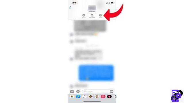 ¿Cómo dejo una conversación grupal de iMessage?