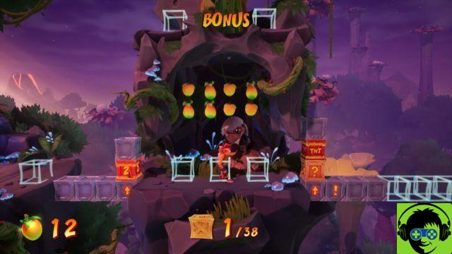 Crash Bandicoot 4: tutte le casse e le posizioni delle gemme nascoste | 7-3: 100% Dino Dash Guide