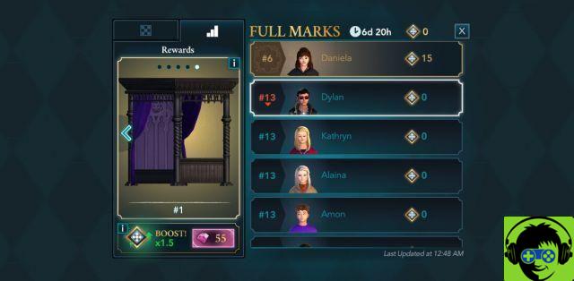 Otro evento de Full Marks ha comenzado en Hogwarts Mystery