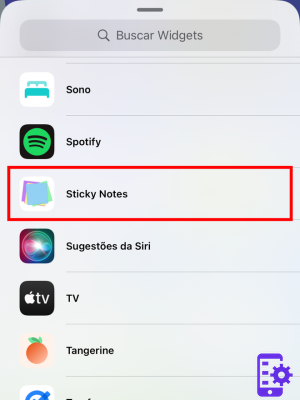 How to insert notes and post-its on the iPhone home screen