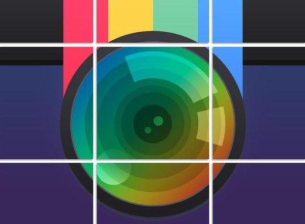 Instagram app to split photos and create mosaic