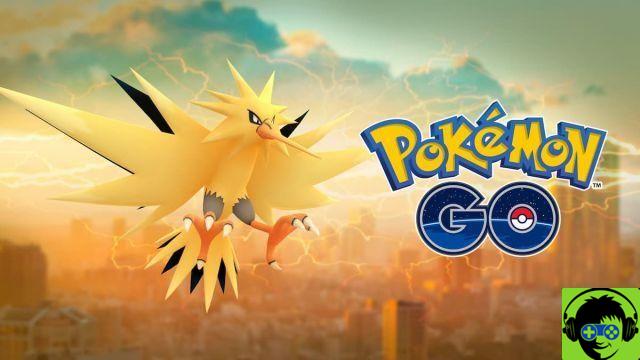 El mejor juego de movimiento para Zapdos en Pokémon Go