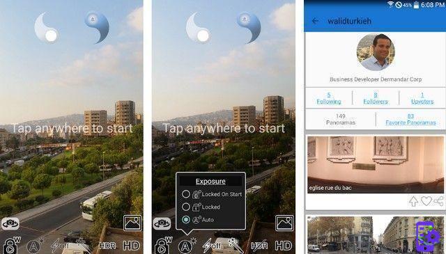 Las mejores apps de cámara panorámica para Android