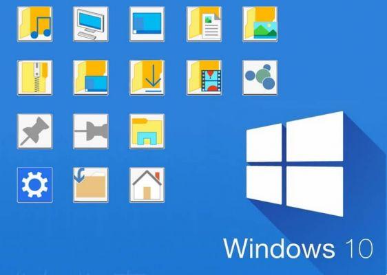 How to put or show desktop icons in Windows 10