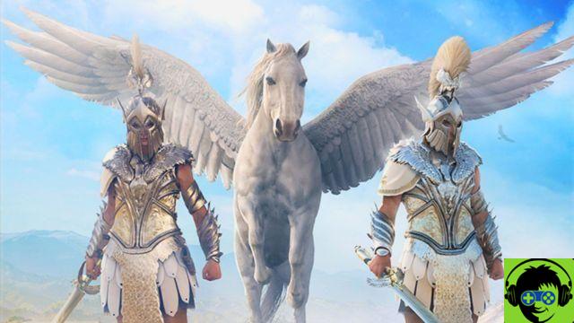 AC: Odyssey - Skins de Cavalo: Unicórnio, Pégaso, Abraxas