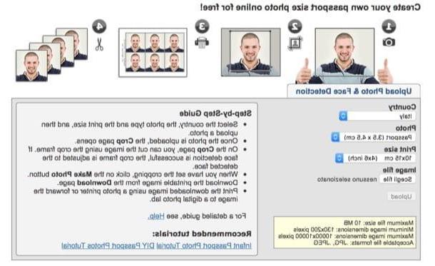 Programs to print passport photos