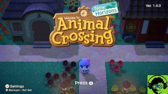 Cómo activar salvar islas en Animal Crossing: New Horizons