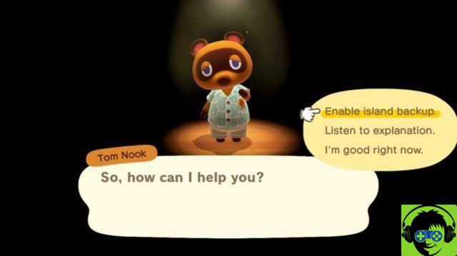 How to activate saving islands in Animal Crossing: New Horizons