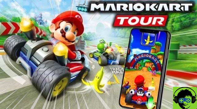 How to change driving options in Mario Kart Tour
