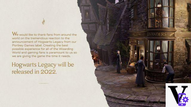 Hogwarts Legacy, the Harry Potter game, will not be released in 2021