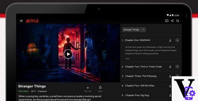 Des téléchargements partiels arrivent sur l'application Netflix Android