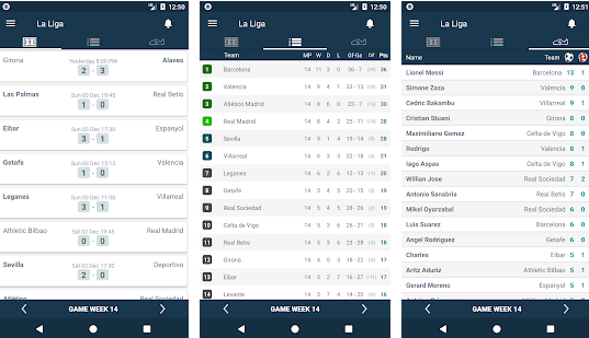 The best apps to see the spanish league