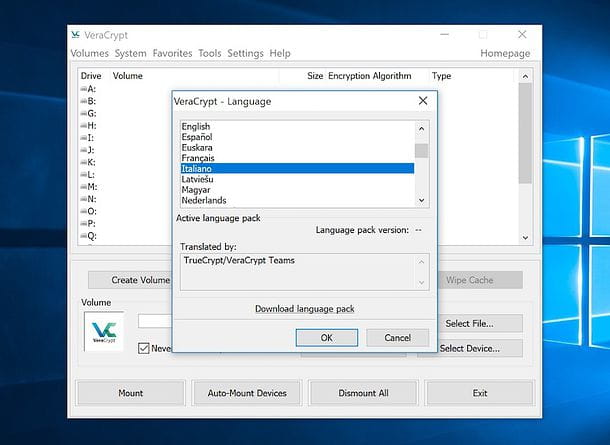 How to put the password on a USB stick