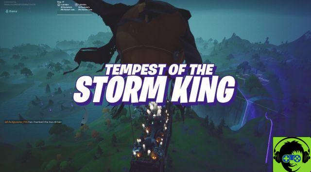 Fortnite Capítulo 2 - Cómo vencer al Rey Tormenta