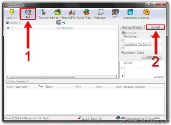 How to use eMule kad network without eMule server