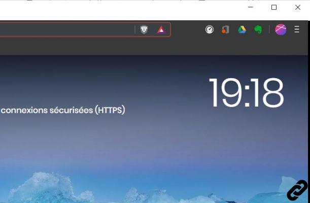 Como gerencio o Brave Extensions?