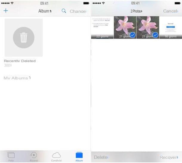 App to recover deleted photos