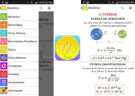 Las mejores apps para aprender física con tu móvil