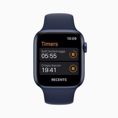 Novos recursos no watchOS 8