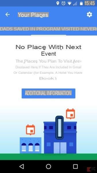 Cómo agregar eventos de calendario a la aplicación Google Maps