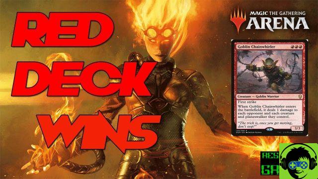 Guía de Mazos de MTG Arena - Mazo de Red Deck Wins