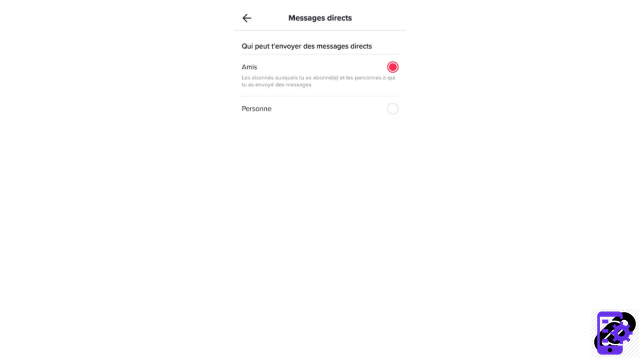 How to allow direct messages on TikTok?