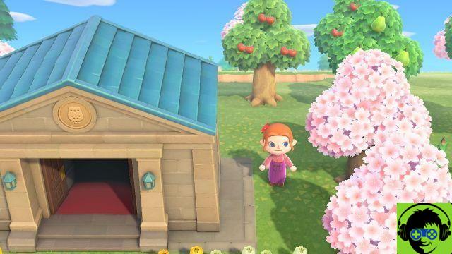 Cómo conseguir árboles en flor de sakura en Animal Crossing: New Horizons