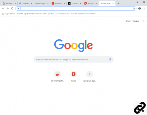 How to choose the web page displayed when opening a new tab?