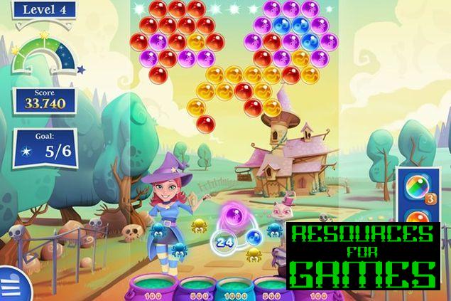 Bubble Witch Saga 2: Balles Illimité et un Score Record