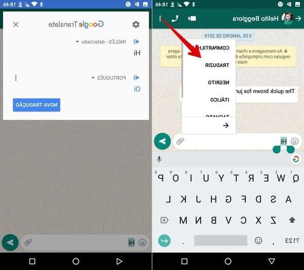 Como traduzir mensagens do WhatsApp