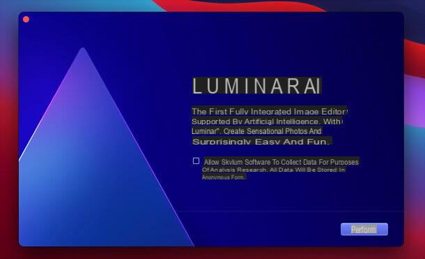 Como modificar a foto com Luminar AI