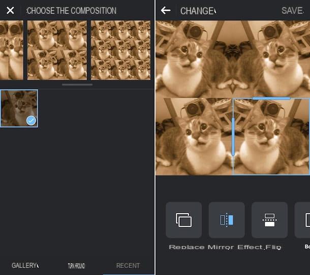 App to split photos