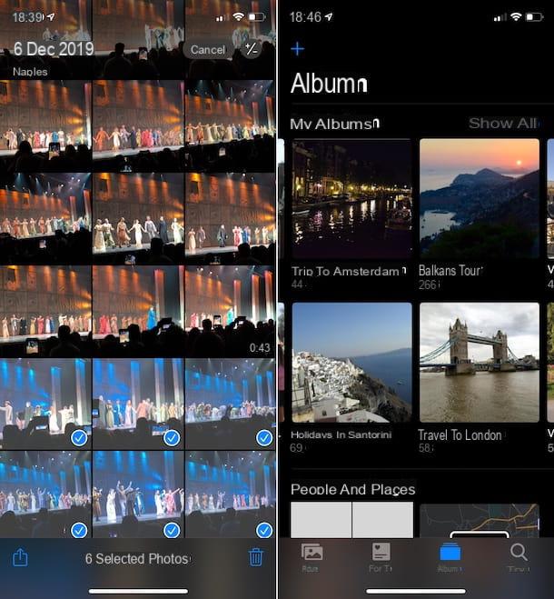 App to split photos