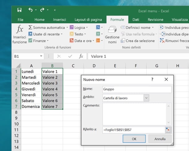 Cómo hacer menús desplegables en Excel