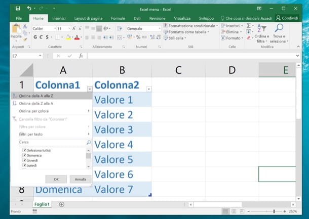 Cómo hacer menús desplegables en Excel