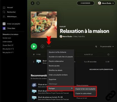 How to create and share a playlist on Spotify?
