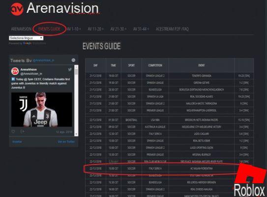 Arenavision: quick guide and free alternatives available