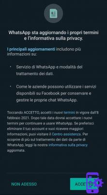 Ce que vous ne pouvez pas faire si vous n'acceptez pas les nouvelles conditions générales de WhatsApp