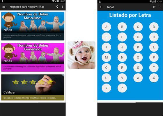 Las 8 mejores apps para elegir nombres de bebés