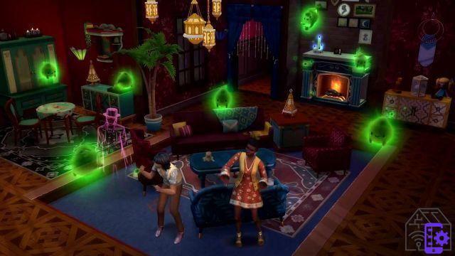 Les fantômes hantent Les Sims 4 avec le pack Phénomènes paranormaux
