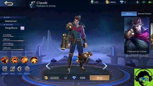 Mobile Legends' best sniper heroes: Bang Bang